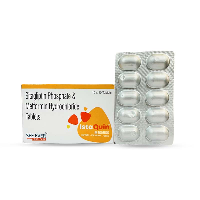 ISTAQUIN M 50 500 tablets