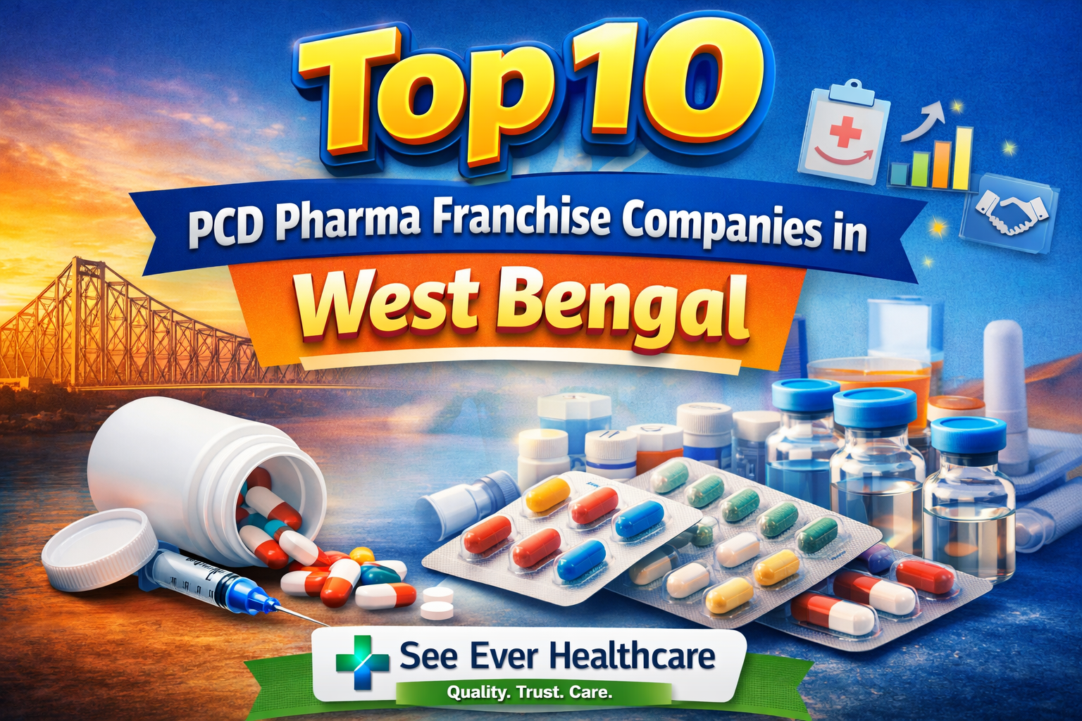 Top 10 PCD Pharma Franchise Companies in West Bengal
